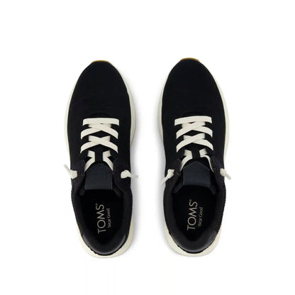 Womens TRVL LITE Cabrillo Sneaker Water Repellent Black Canvas Mesh