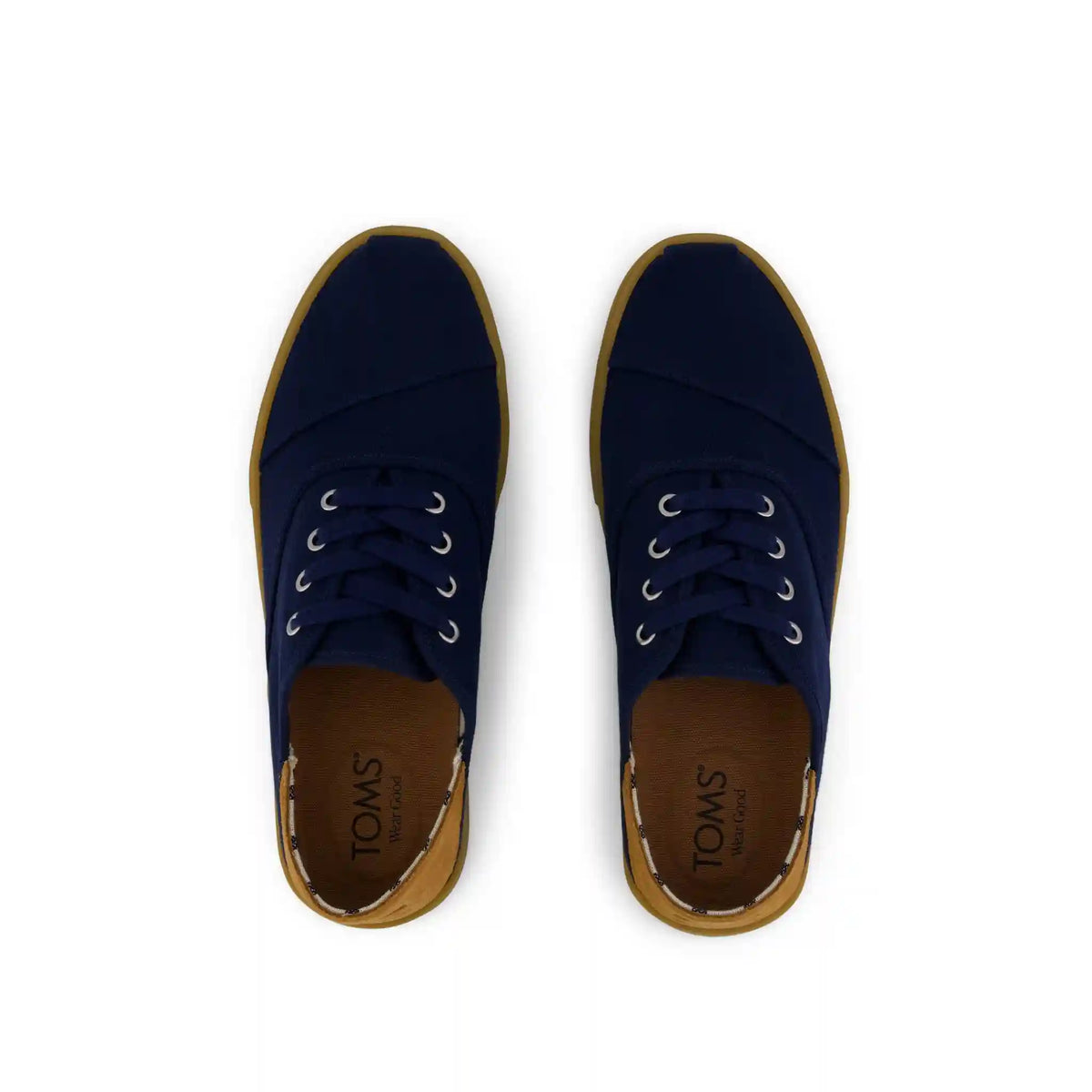Mens Cordones Plus Sneaker Navy Canvas