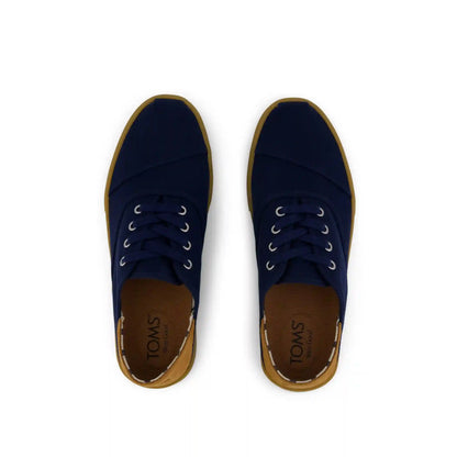 Mens Cordones Plus Sneaker Navy Canvas