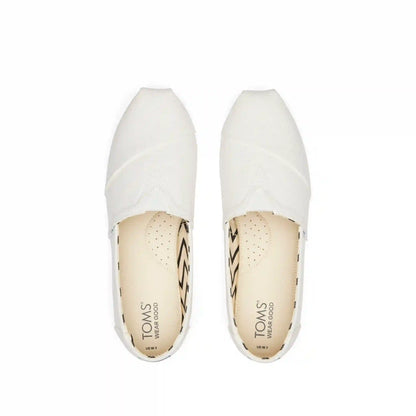 Alpargata White Recycled Cotton Canvas