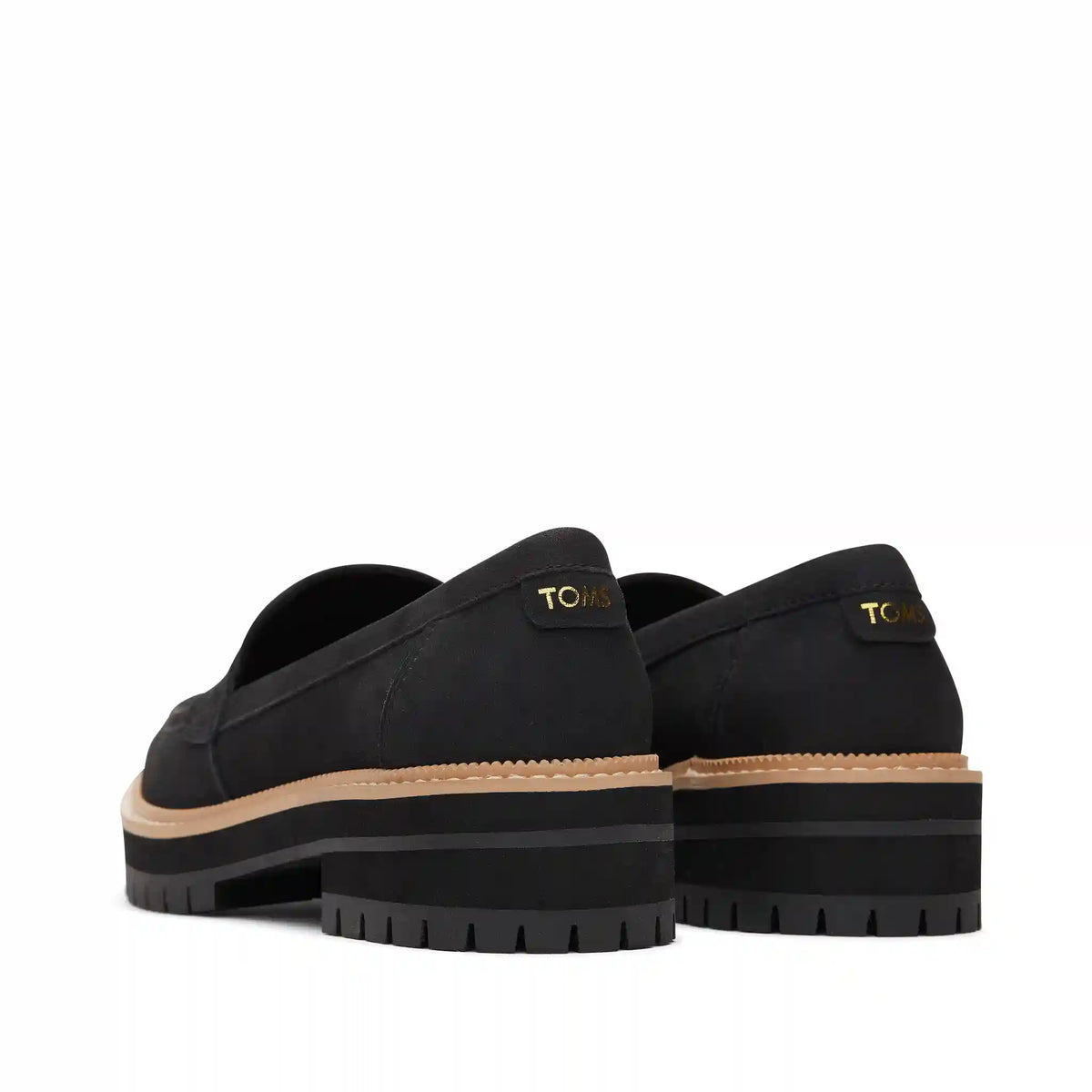 Cara Black Leather Loafer