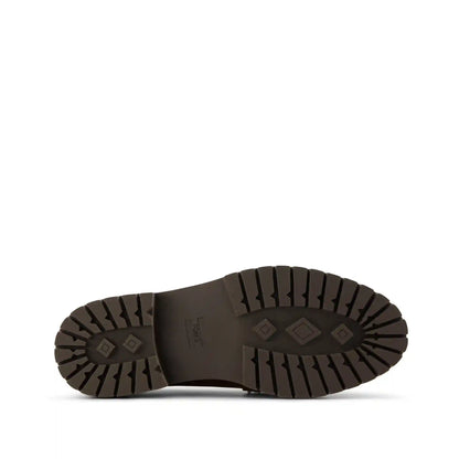 Womens Cara Bow Loafer Hot Cocoa Leather