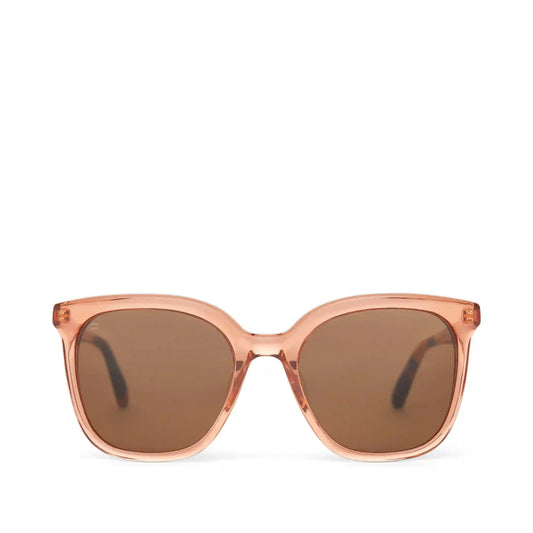 Charmaine Apricot Handcrafted Sunglasses