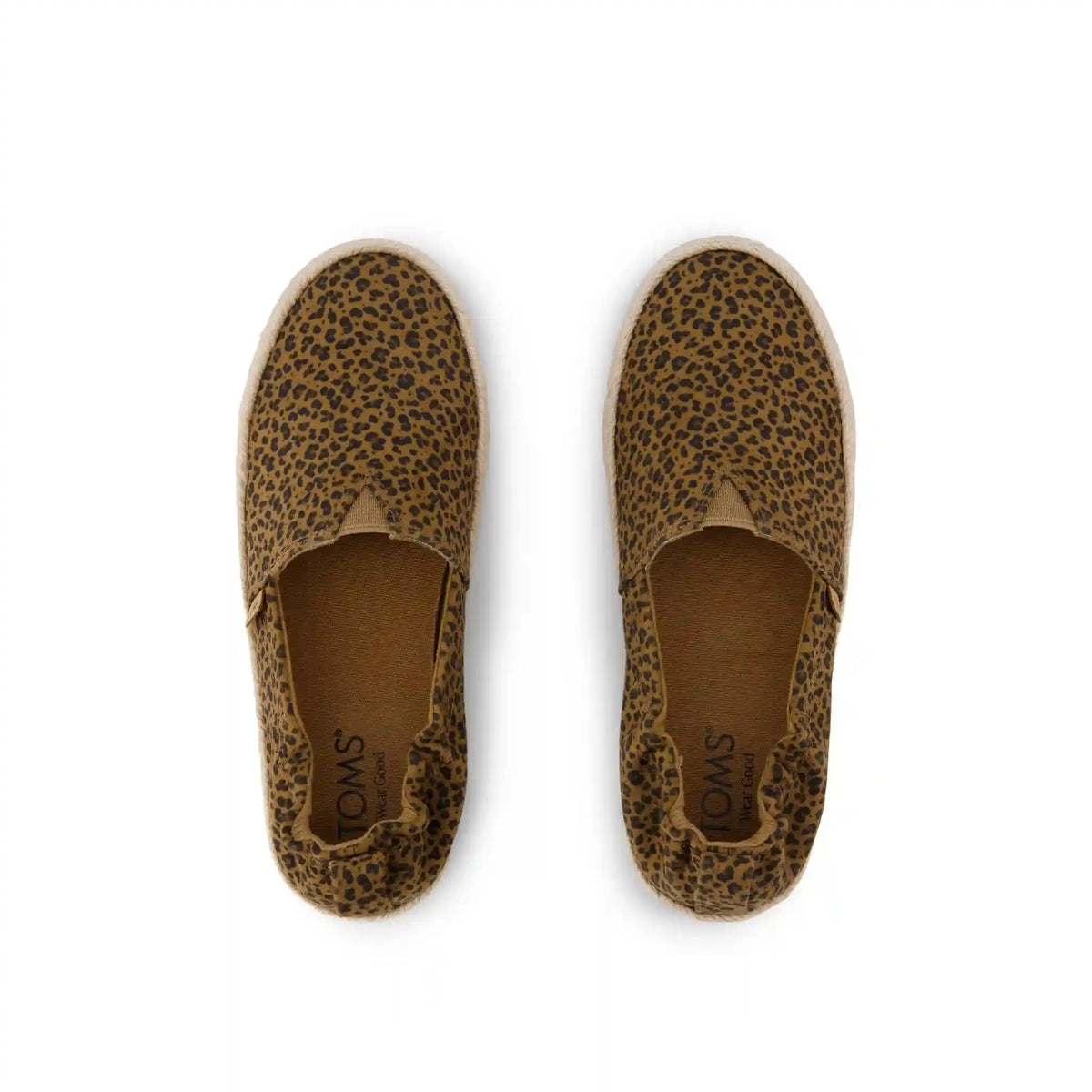 Valencia Platform Kids Espadrille Toffee Leopard Print