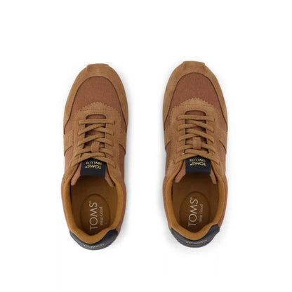 Womens TRVL Lite Palisade Sneaker Water Repellent Brown Sugar Vintage Twill
