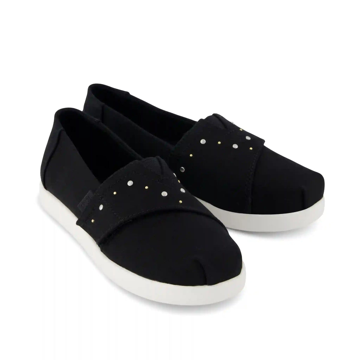 Alpargata Classic Kids Shoe Black Brushed Twill
