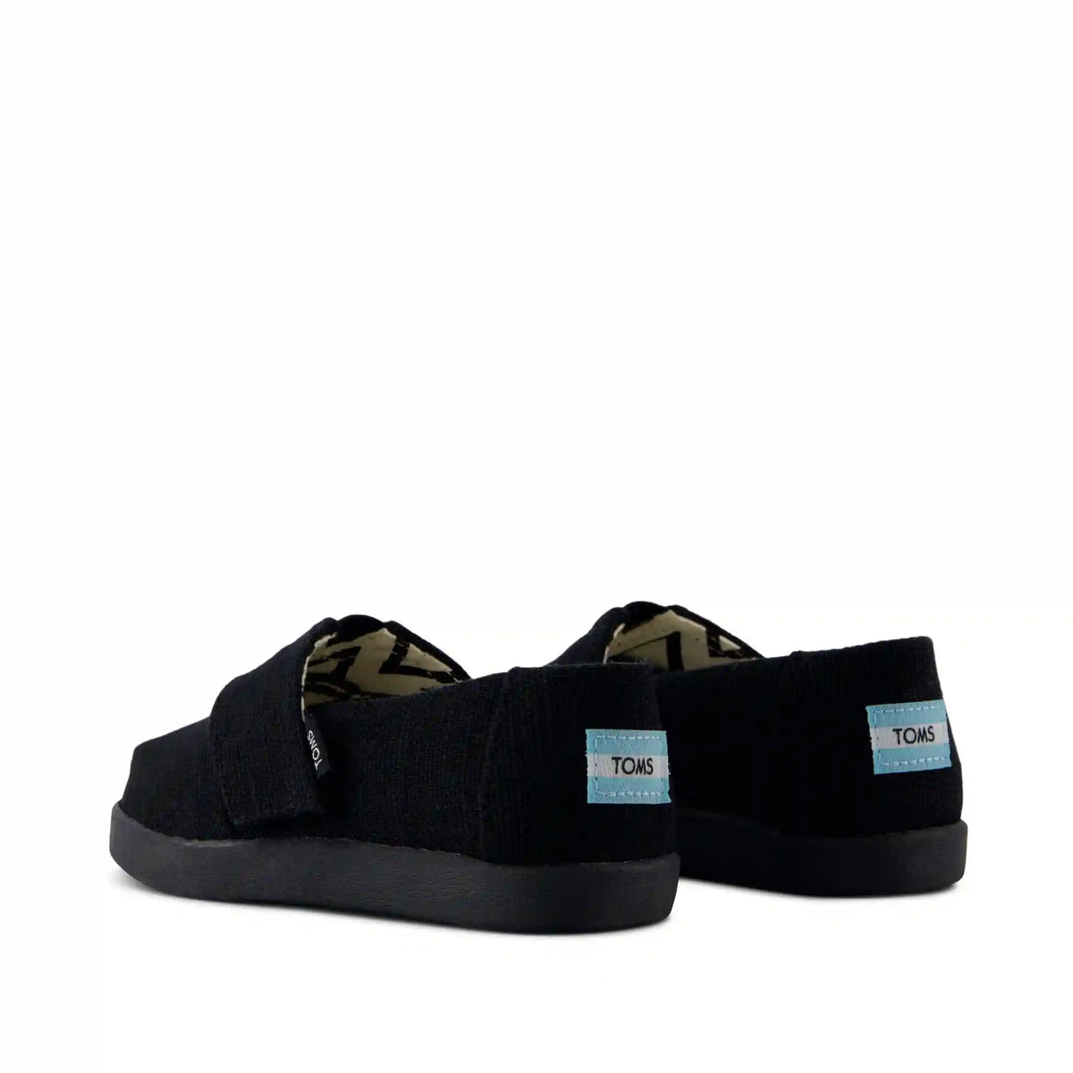 Alpargata Classic Black and Black Heritage Canvas Toddler Shoe