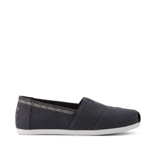 Womens Alpargata Classic Forged Iron Vintage Slub