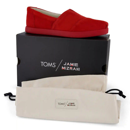 TOMS x Jamie Mizrahi Alp FWD Water Repellent Cherry Suede