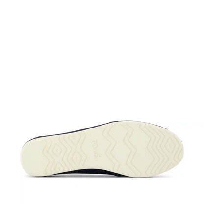 Womens Alpargata Ballet Flat Navy Heritage Canvas