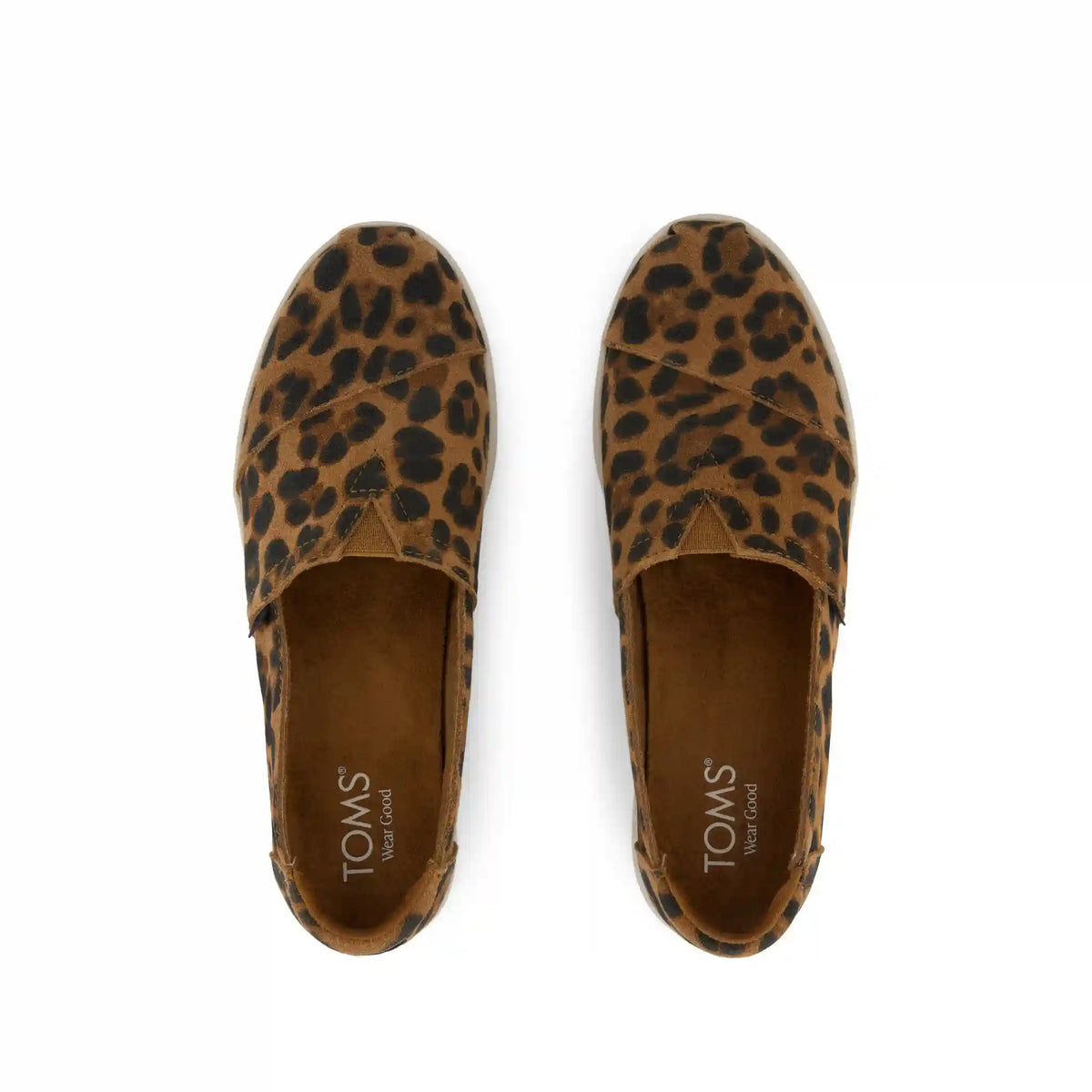 Womens Alpargata Plus Brown Sugar Leopard Print Suede