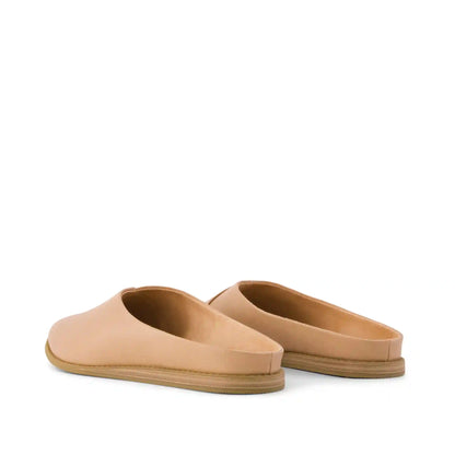Womens Amelia Mule Honey Faux Leather