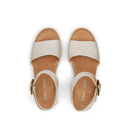 Diana Natural Wedge Sandal