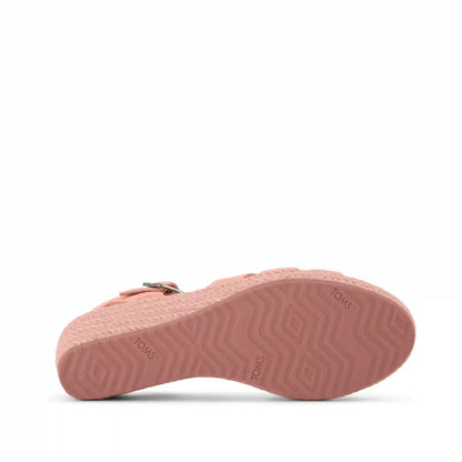 Womens Julia Wedge Sandal Bloom Suede