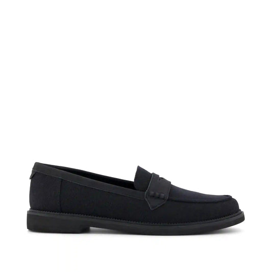 Womens Marie Loafer Black Textile