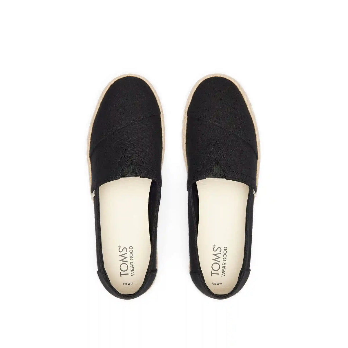 Alpargata Rope 2.0 Black Recycled Cotton Espadrille