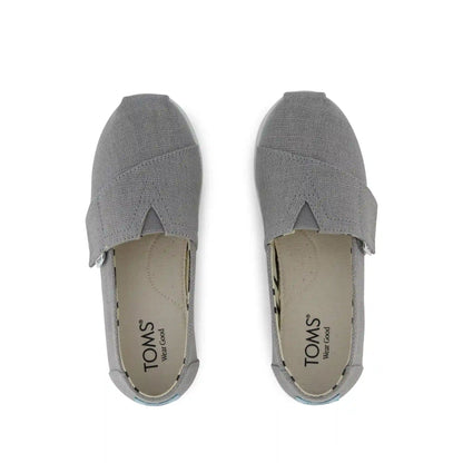 Alpargata Classic Drizzle Grey Heritage Canvas Toddler Shoe