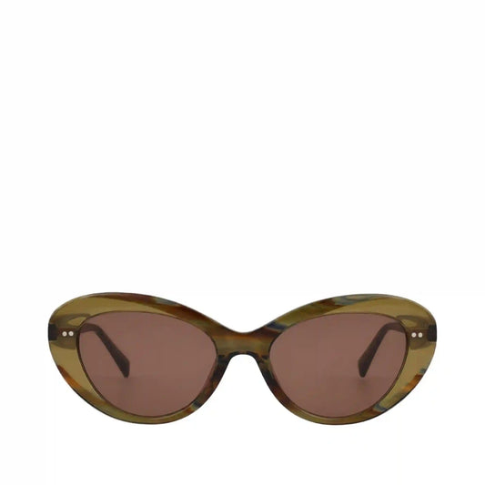 Luna Striped Prairie Handcrafted Sunglasses