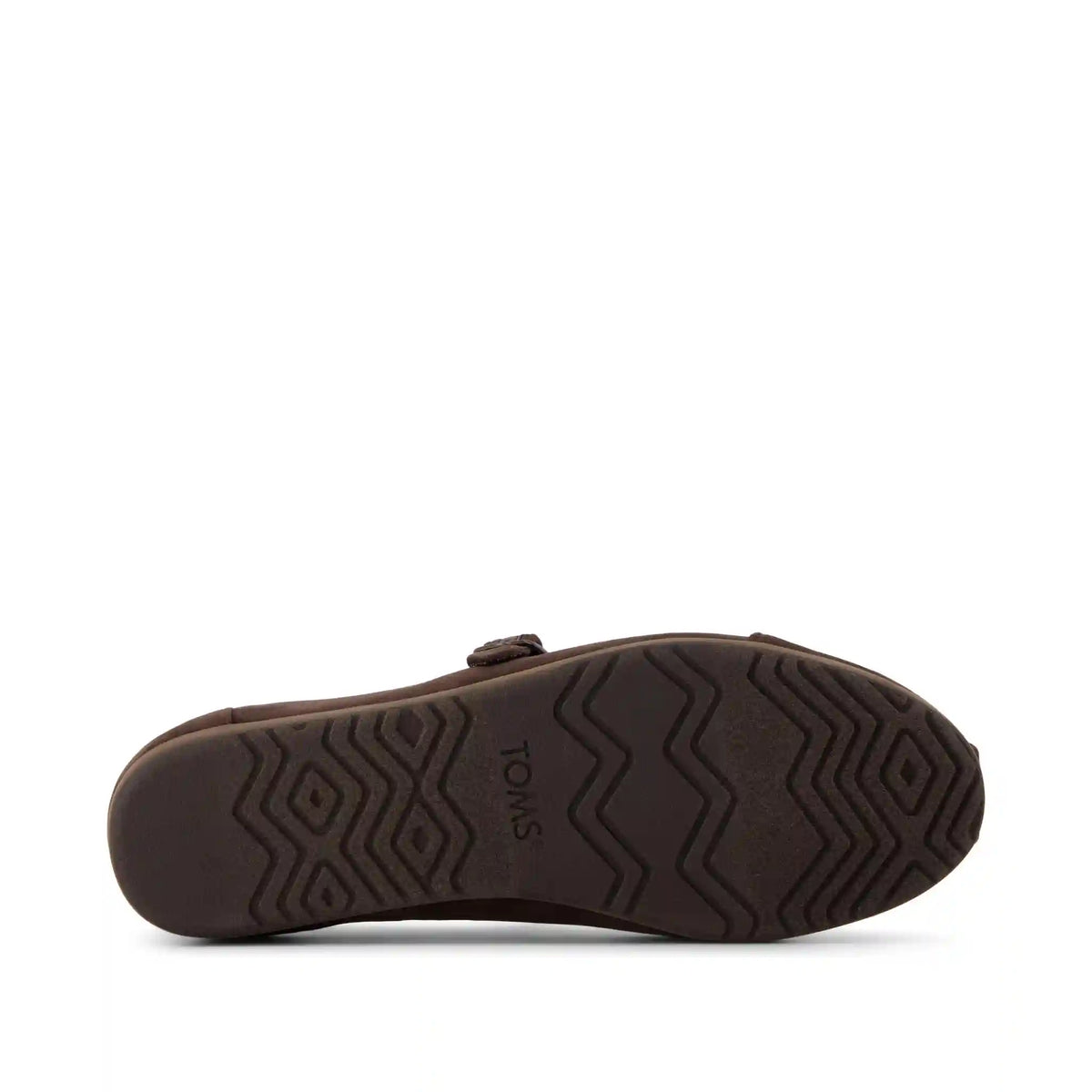 Womens Alpargata Mary Jane Chocolate Brown Premium Velvet