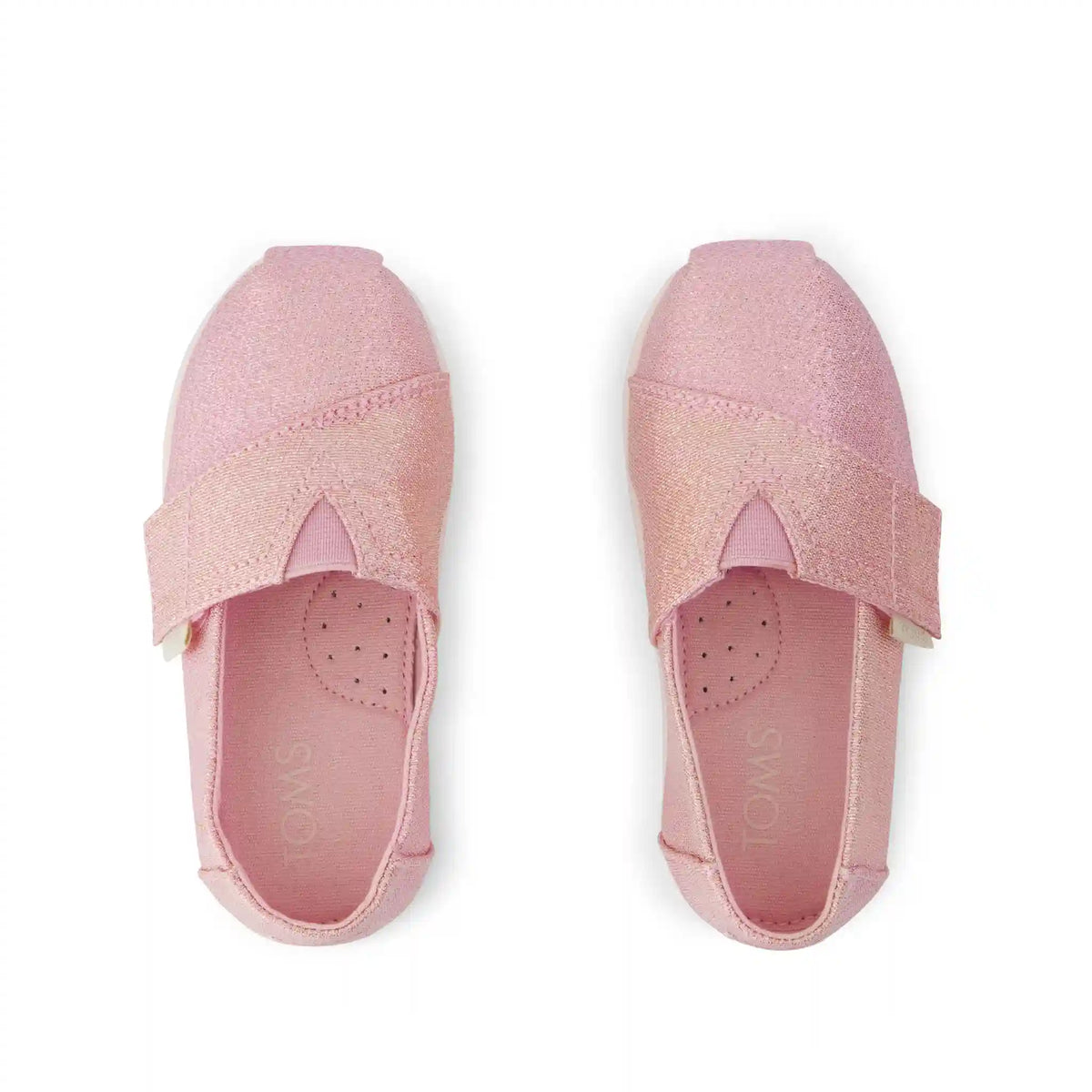 Alpargata Classic Toddler Shoe Pink Quartz Iridescent Woven