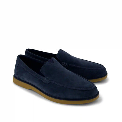 Mens Marcos Loafer Navy Suede