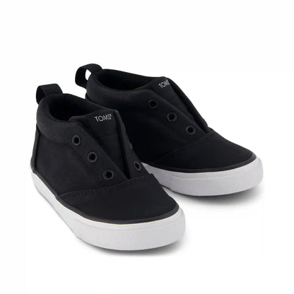 Fenix Mid Black Suede Toddler Sneaker