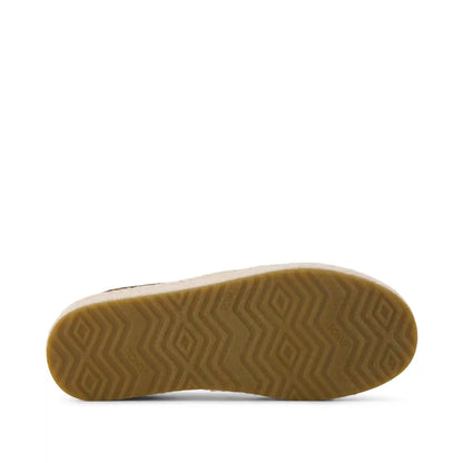 Valencia Platform Kids Espadrille Toffee Leopard Print