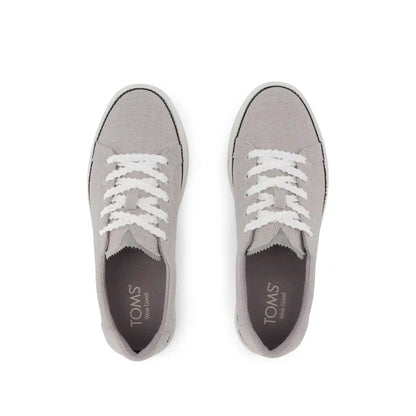 Womens Izzy Lace-Up Sneaker Drizzle Grey Heritage Canvas