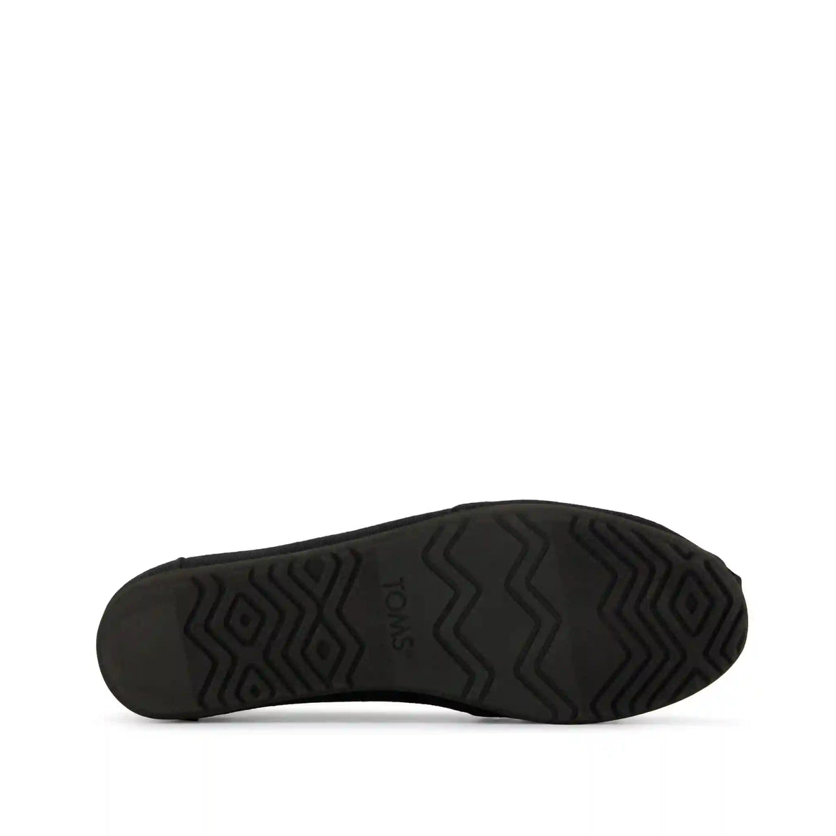 Womens Alpargata Ballet Flat All Black Heritage Canvas