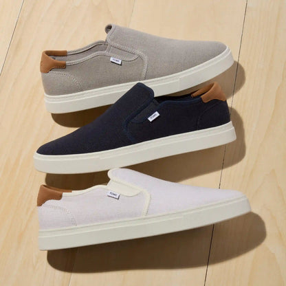 Baja 2.0 Drizzle Grey Legacy Canvas Slip On Sneaker