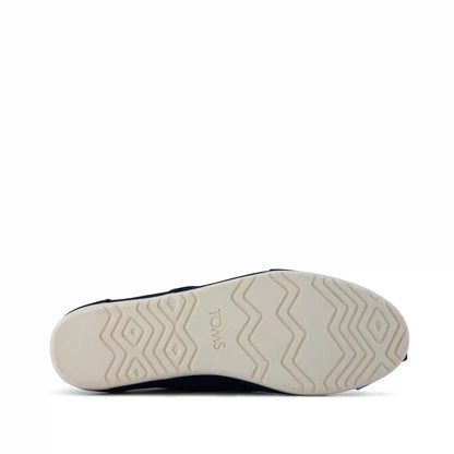 Womens Cordones Plus Sneaker Navy Canvas