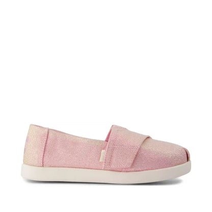 Alpargata Classic Kids Shoe Pink Quartz Iridescent Woven