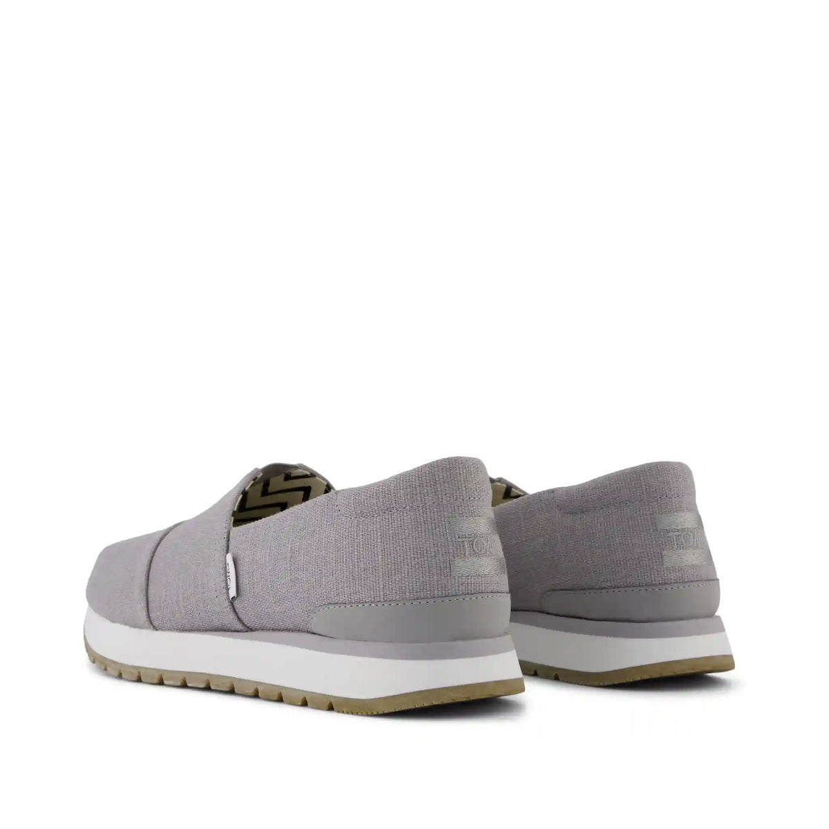 Mens Resident Plus Drizzle Grey Heritage Canvas