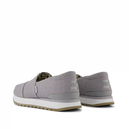 Mens Resident Plus Drizzle Grey Heritage Canvas