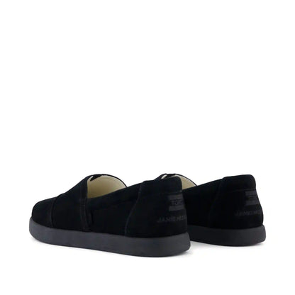 TOMS x Jamie Mizrahi Alp FWD Water Repellent Black Suede
