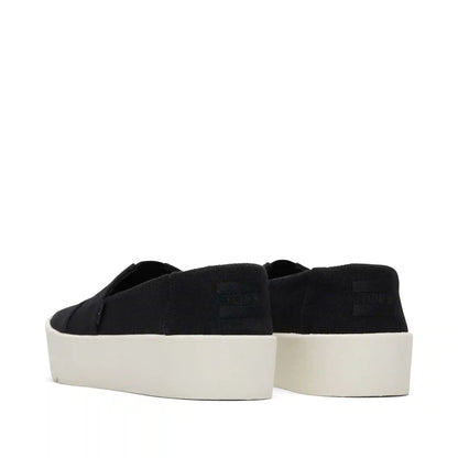 Verona Black Slip On Sneaker