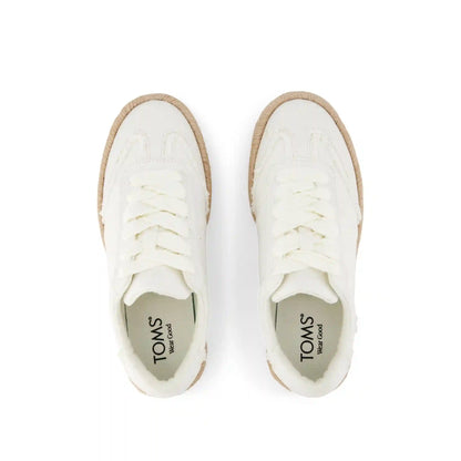 Womens Jesse Espadrille Sneaker White Canvas