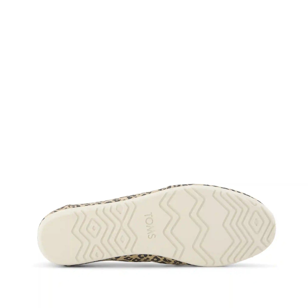 Womens Alpargata Ballet Flat Natural Leopard Spots