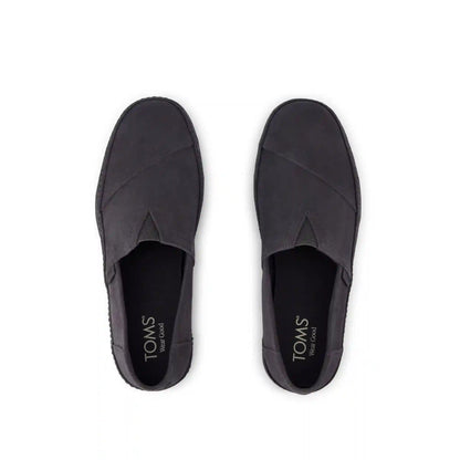 Mens Alpargata Premium Water Resistant Forged Iron Suede