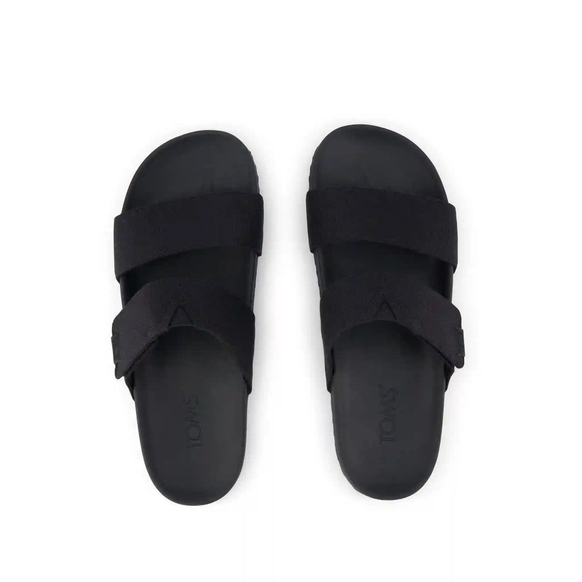 Mens Nico Sandal Black Canvas