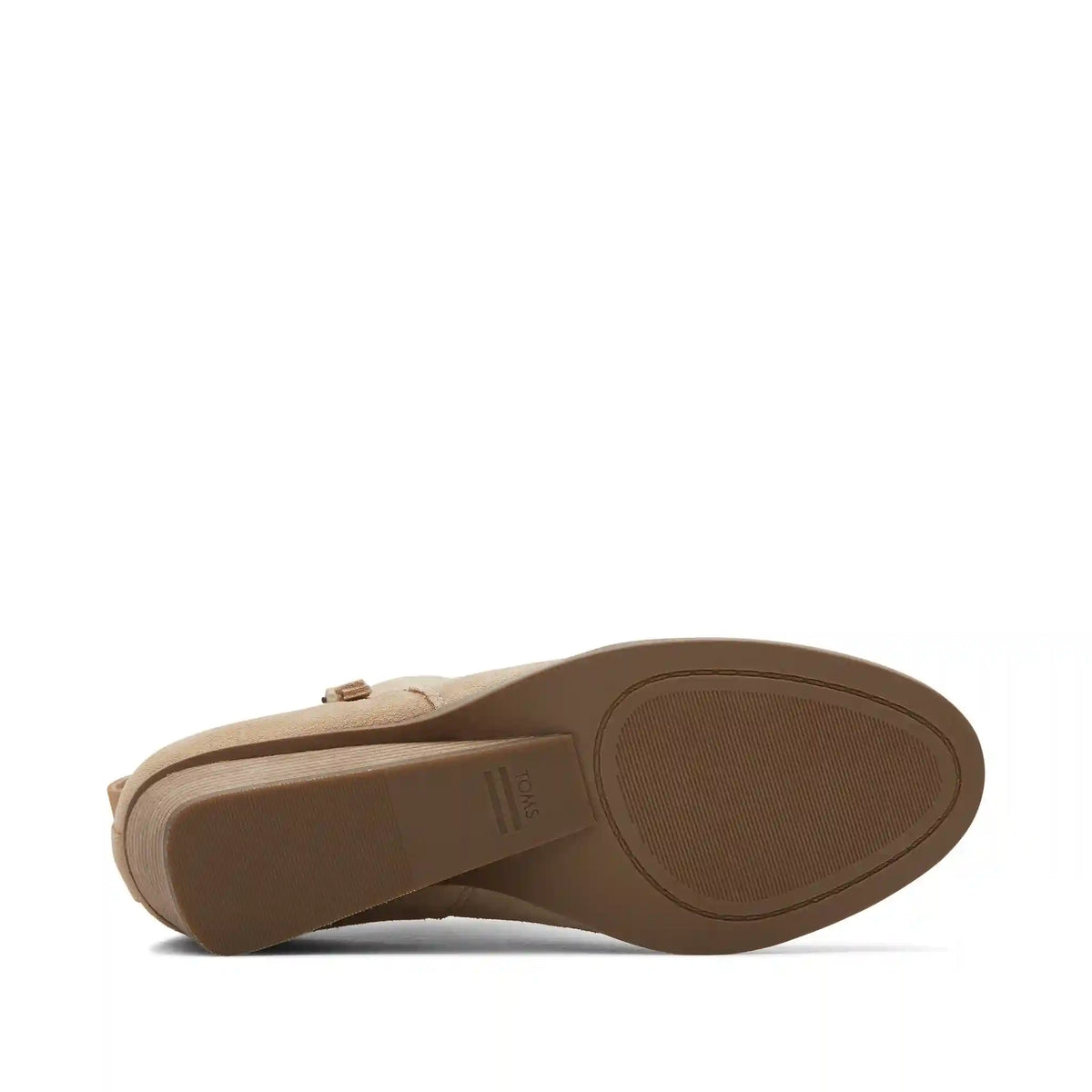 Goldie Oatmeal Suede Wedge Boot