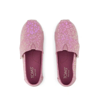 Alpargata Classic Kids Shoe Cosmic Pink Iridescent Leopard