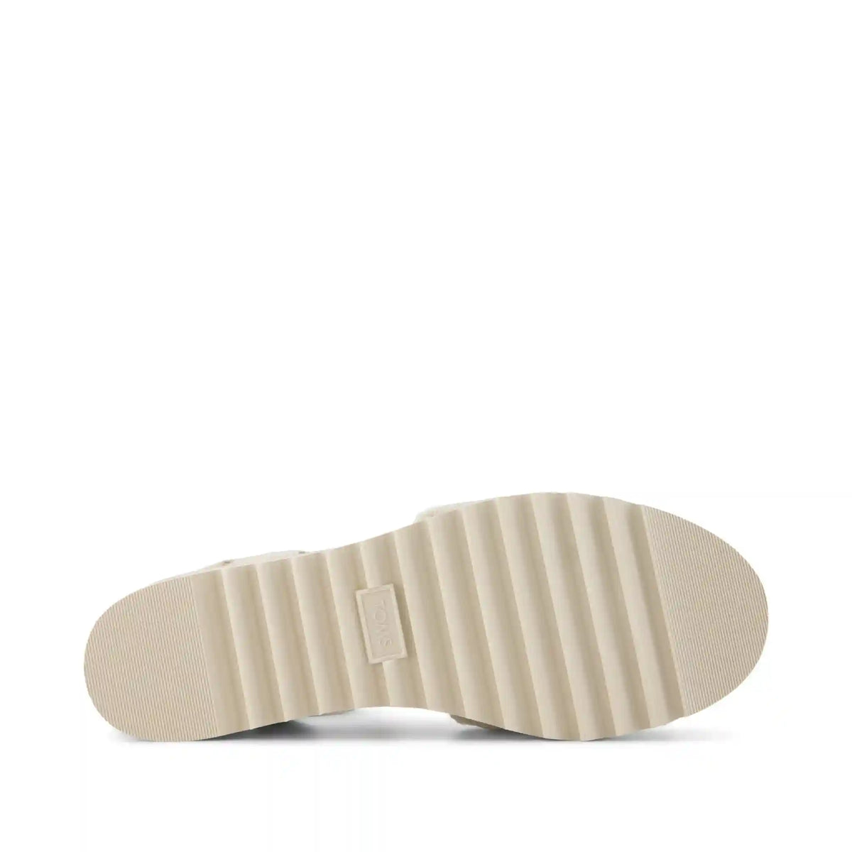 Womens Diana Wedge Sandal White Denim Fray