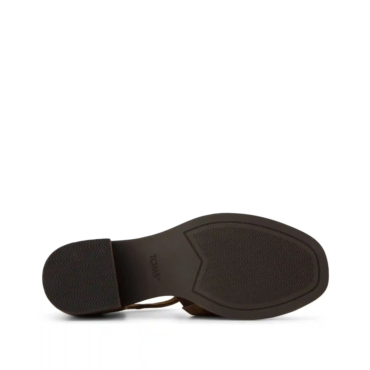 Womens Ines Heel Hot Cocoa Kid Suede