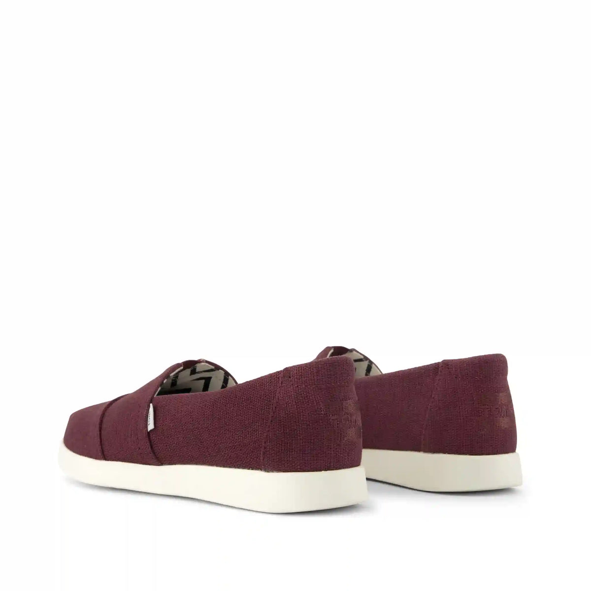 Womens Alpargata Plus Burgundy Heritage Canvas