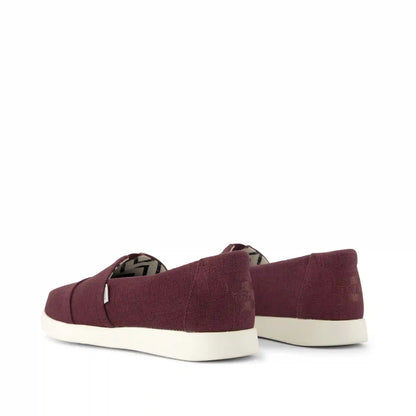 Womens Alpargata Plus Burgundy Heritage Canvas