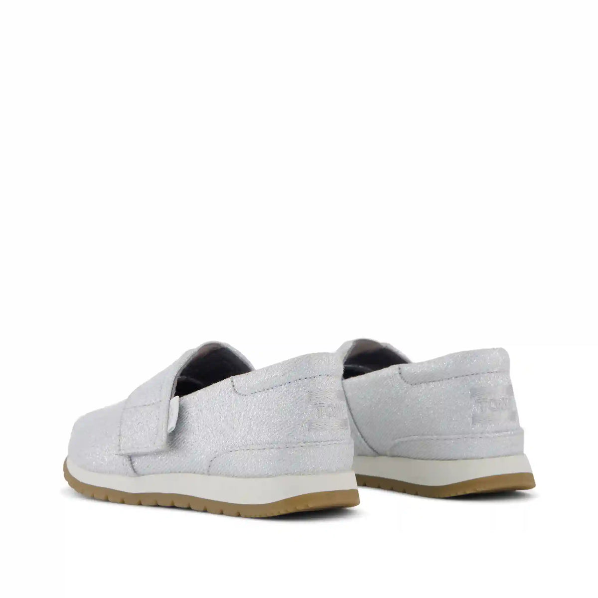 Resident Plus Toddler Sneaker Silver Metallic Twill