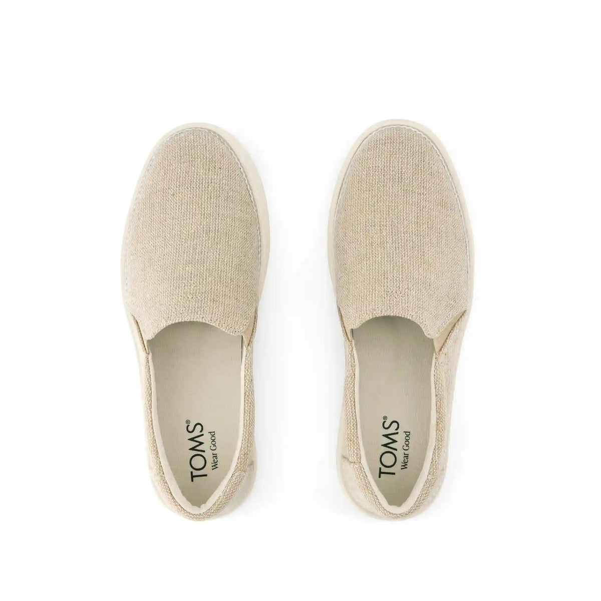 Womens Emily Slip On Sneaker Natural Undyed Heritage Canvas
