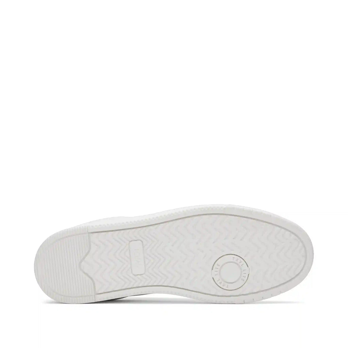 TRVL LITE White Leather Lace-Up Sneaker