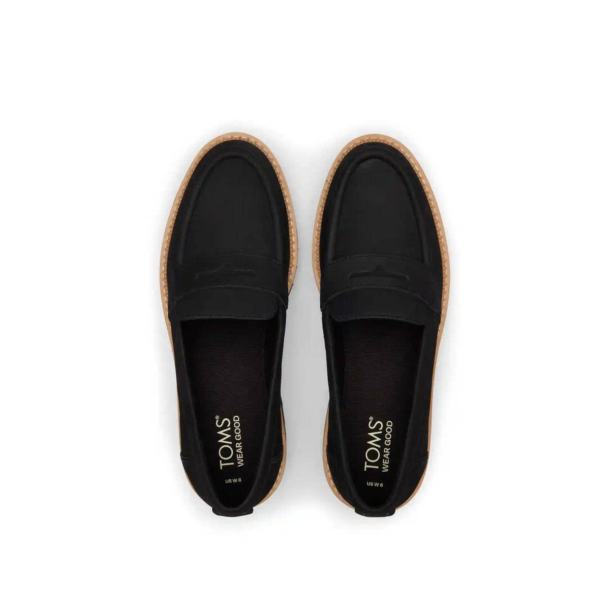 Cara Black Leather Loafer